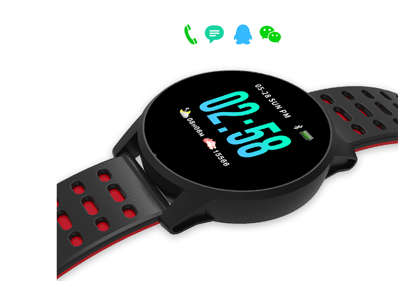 1.3inch blood oxygen calorie heart rate running fitness tracker watch smart wrist watch bracelet