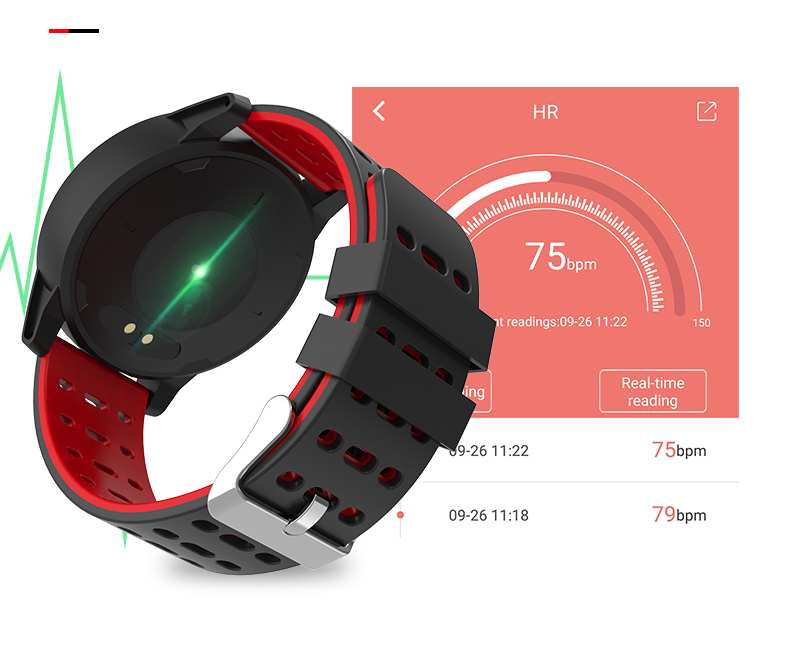 1.3inch blood oxygen calorie heart rate running fitness tracker watch smart wrist watch bracelet